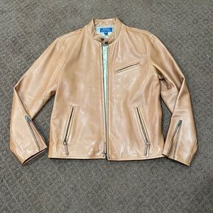 Polo Ralph Lauren 100% Sheep Leather Jacket Size Medium